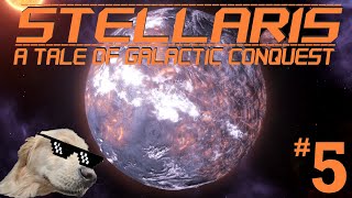 Lets Play Stellaris A Tale of Galactic Conquest ep 5 Virtual Transformation Begins [upl. by Idnib]