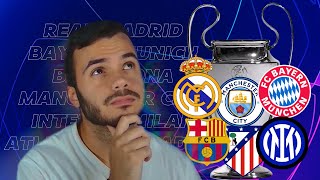 ¿Quién GANARÁ la Champions League  ANÁLISIS de los Favoritos [upl. by Isaac995]