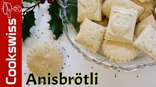 Anisbrötli  Springerle  Anis Plätzchen [upl. by Odareg]