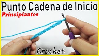 🌈Aprende a tejer Punto Cadena o cadenetas  CURSO GRATIS  Tips y Secretos [upl. by Aiuqet32]