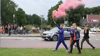 Klazienaveen viert feest na overwinning van het Oranje [upl. by Oetsira933]