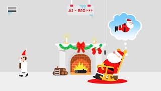 Googles Santa Tracker Workshop Wonders [upl. by Ahsiuqal]