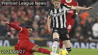 Liverpool transfer news Newcastle fail to deliver Anthony Gordon promise [upl. by Aniras]