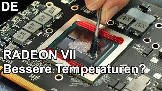 RADEON VII  Flüssigmetall Tuning [upl. by Esau]