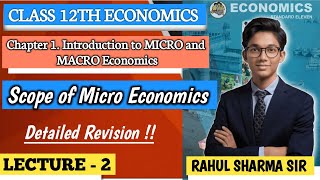 Class 12 Economics Mastering Microeconomics  Scope of Micro Economics [upl. by Anirbed697]