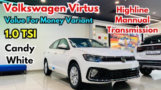 Volkswagen Virtus Highline MT 2024  Virtus Value For Money Variant  Virtus mid Variant 2024 [upl. by Sager]