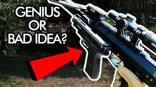 200 IQ Airsoft Setup  Attaching A Pistol To A Rifle [upl. by Adna]