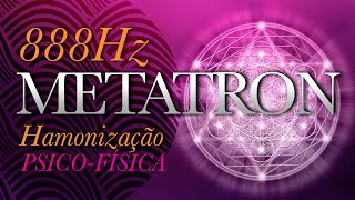 ➤ 888hz METATRON Bênçãos e Milagres Inesperados  Frequência de Cura dos Anjos  Limpeza Energética [upl. by Atteoj]