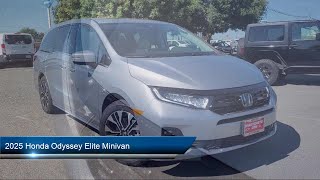 2025 Honda Odyssey Elite Minivan Pittsburg Concord Walnut Creek Vallejo Fairfield [upl. by Iormina]