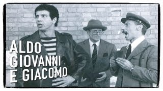 Ajeje Brazorf e il controllore seconda parte  Tre uomini e una gamba di Aldo Giovanni e Giacomo [upl. by Kermit632]