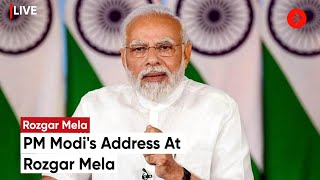 PM Modi Distributes 51000 Government Job Appointments Nationwide  Rojgar Mela [upl. by Neeruam795]