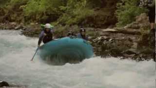 Upper Gorge  White Salmon River  ZooRaft [upl. by Olimac]