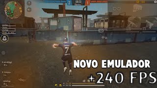 Melhor EMULADOR para PC FRACO 240fps  FREE FIRE [upl. by Townshend]