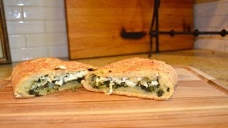 Australia Day Spinach Feta Damper Bread [upl. by Adirem173]