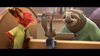 Zootopia Flash The Sloth Sloth scene [upl. by Cyril]