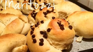 Maritozzi SEMPLICI FATTI IN CASA ricetta semplicissima [upl. by Arabelle]