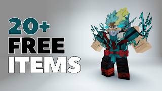 HURRY 20 FREE ITEM UGC ON ROBLOX ITEMS🔥🔵2024 [upl. by Genvieve]