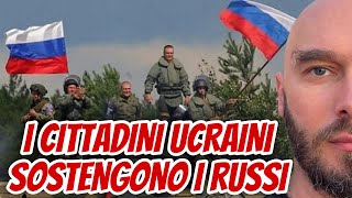 I cittadini ucraini sostengono i russi [upl. by Adiuqal]