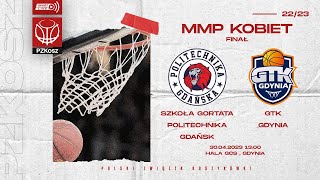 Szkoła Gortata Politechnika Gdańsk  GTK Gdynia Finał MMP U17 Kobiet o 1 miejsce [upl. by Ardnaskela463]