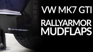 How To  Rally Armor Mudflaps MK7 GTI Install [upl. by Egwin474]