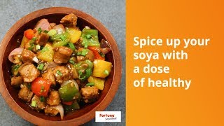 How to Make Soya Chilli at home  Fortune Foods [upl. by Blen]