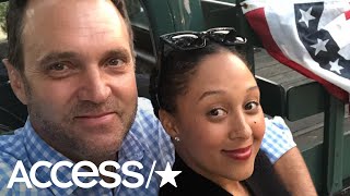 Tamera Mowry Defends Her Man Adam Housley My Husband Is Not A Racist [upl. by Noyes109]