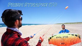 Prism Synapse Dualline Parafoil Kite  170 Unbox and Fly [upl. by Nroht]