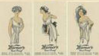 Fashions in corsets and lingerie year by year 1900  1950 [upl. by Lory577]