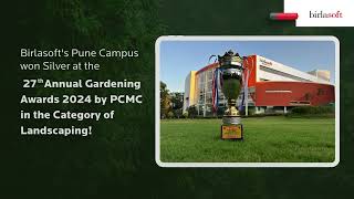 Birlasoft Pune Campus Won Silver at 27th Gardening Awards 2024 [upl. by Liana]