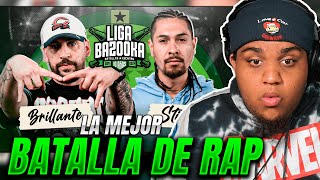 🔥LA MEJOR BATALLA DE LA NOCHE🔥 BRILLANTE VS STIGMA  REACCION [upl. by Jea]