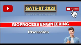 Bioprocess Engineering PYQ Discussion  GATE BT 2023 [upl. by Jerol718]