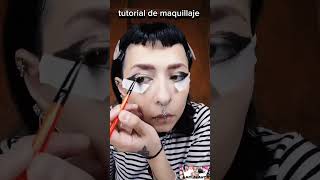 Maquillaje emo tutorial 🖤🔥🔥shortvideo makeup makeuptutorial cute beauty beautiful video [upl. by Fries]