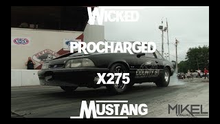 F1A Procharged X275 Mustang  Mike Carvalho County Street Collision [upl. by Licna]