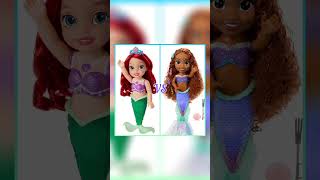 Ariel cartoon 1989 VS Ariel movie 2023 shorts littlemermaid [upl. by Eiblehs]