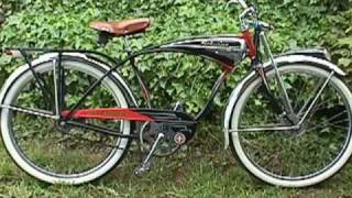 VINTAGE Schwinn heavy weight bicycle slide show [upl. by Eduam]