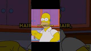 Homer opened his own barbershop😨 [upl. by Otrebogir490]