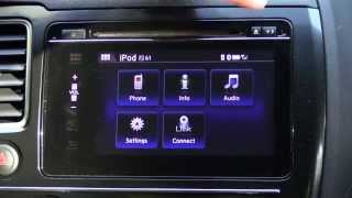 2014 Honda Civic HondaLink Infotainment Review and Tutorial [upl. by Enerual]