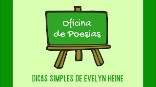 Oficina de Poesias  Dicas de como fazer versos [upl. by Jotham]