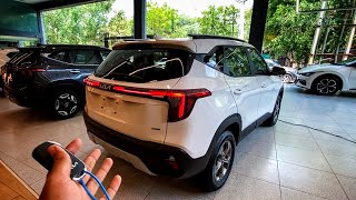 2024 Kia Seltos HTK Plus New Model  Interior exterior onroad price and features [upl. by Odlavu]