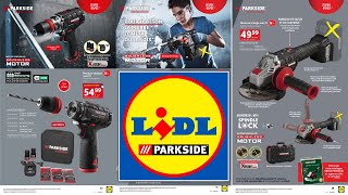 ARRIVAGE LIDL BRICOLAGE PARKSIDE PERFORMANCE  8 FÉVRIER 2024 [upl. by Aleris]