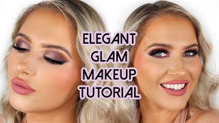 ELEGANT GLAM MAKEUP TUTORIAL [upl. by Wade]