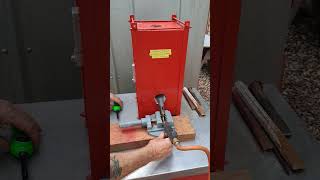 My Homemade Thermalite Block Propane Gas Forge [upl. by Ennaid]