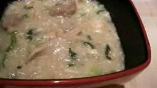 Tsock ChineseStyle Rice Soup Recipe  Cuisine of Madagascar [upl. by Belac]