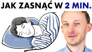 Jak zasnąć w 2 minuty Wojskowa technika szybkiego zasypiania [upl. by Irtimed]