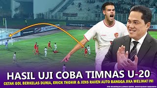 🌍 GOAL MANTAP BERKELAS EROPAHasil Uji Coba Timnas Indonesia U20Erick amp Jens Wajib Lihat Video Ini [upl. by Atiek]