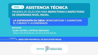 🔴Vivo Asistencia Técnica Pruebas de Selección de inspectoras e inspectores  D E Inicial [upl. by Narda]