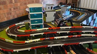 Scalextric Layout 132  Drivers Eye View ScalextricInMyGarage1 [upl. by Danita]