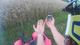 Quad Vlog 3  100kmh po polach  sprzedajemy quada  Quad ATV 110 cc [upl. by Anitnamaid]