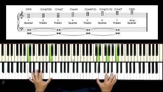 Chord Scales  Scale Harmonization Technique and Formula [upl. by Goldner]