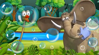 Gazoon  Bubble Bath in the Jungle  Jungle Book Diaries  Funny Animal Cartoon For Kids [upl. by Kingston]